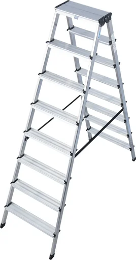 "“DOPPLO” STEP DOUBLE LADDER 2x8 STEPS image"