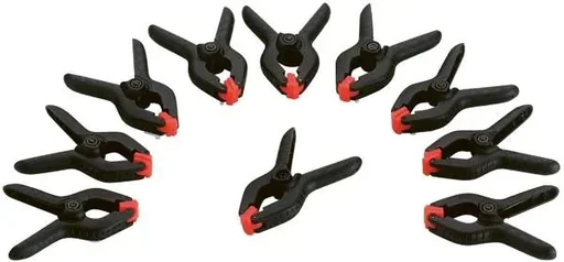 "Micro clamp set 10-piece - 63 mm image"