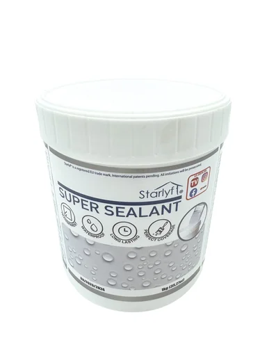 "Transparent waterproof sealant 1 kg image"