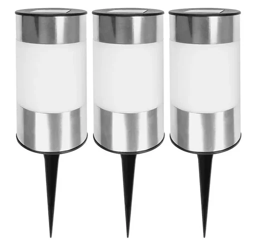 "LED solar lights - set of 3 image"