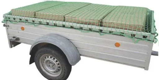 "Trailer net with expander strap 1.60 x 2.50 meters image"