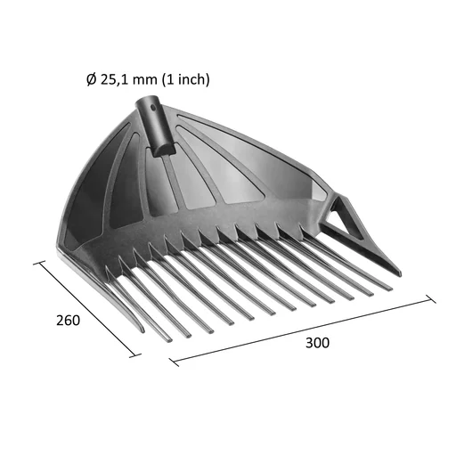 "Yard & garden shovel large 3-in-1 image"