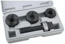 Screw hole punch set 3-piece 28 - 32 - 35 mm