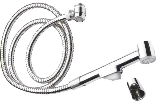 "Sink shower including hose and adapter image"