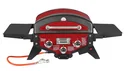 Tabletop gas grill "Medison" red