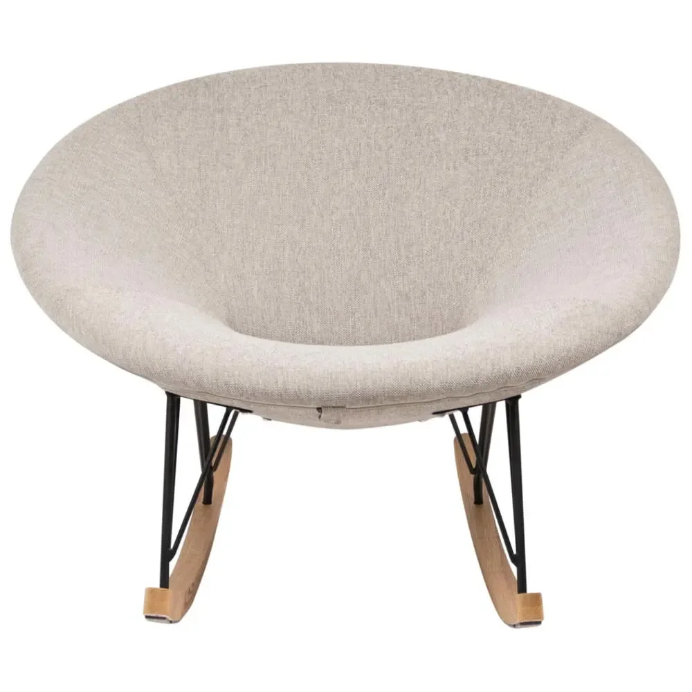 "Quax rocking chair /still chair scarf seat de luxe sand image"