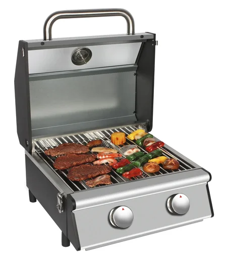 "Stainless steel gas grill "Jesolo" image"
