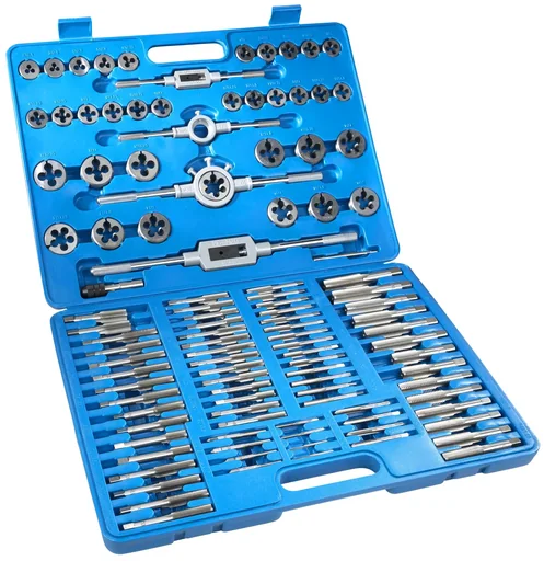 "Thread cutting set M2 - M18, 110 pieces image"