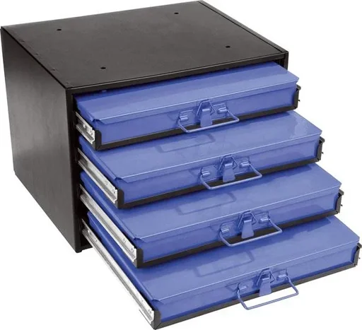 "Tool box including 4 assortment boxes without equipment image"