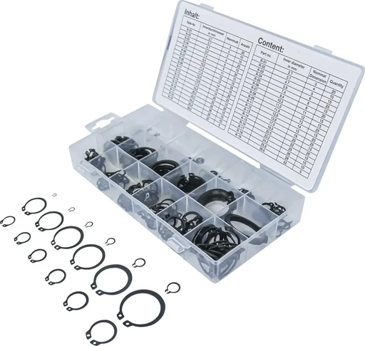 "External circlip set, 300 pieces image"
