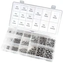 Stainless steel ball bearing balls assortment, 580 pieces