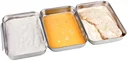 Breading tray set, 3-piece