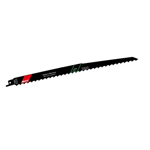 "CV reciprocating saw blade, milled and set, GL 300/VL 280mm, ZT 8.5 mm/ 3TPI, 5-pack image"