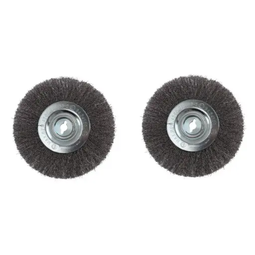 "Joint brush, metal, set of 2 for 968744 2 in 1 joint turbo with collection box image"