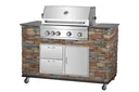 Outdoor Built-In Grill Kitchen