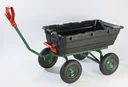 Garden transport trolley GMGW350, 350 kg load capacity, tiltable