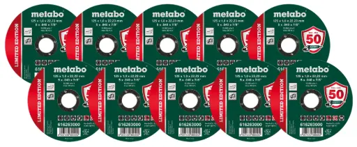 "INOX cutting disc 125 mm, 10 pieces image"