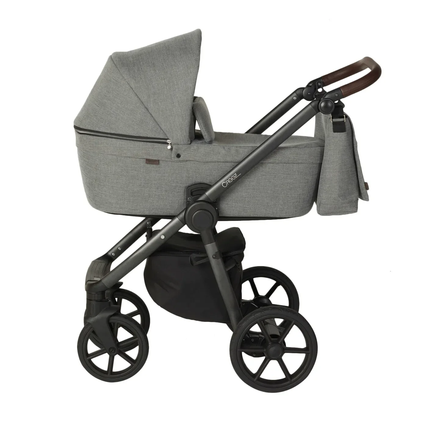 "Quax Pram Crooz Li Eco, Color stroller: Titanium image"