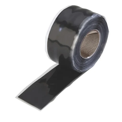 "Silicone band self-welding, black image"
