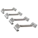 Gutter hedgehog - wind protection set of 4 for gutters 150-200 mm