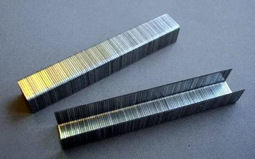 "6 mm fine wire tacker staples, 1,000 pieces, thickness 0.7 mm image"