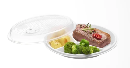 "Microwave plate set, 6-piece image"