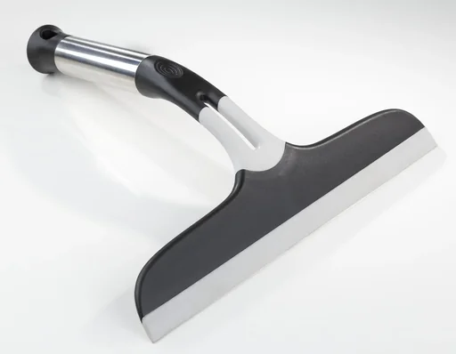 "Shower squeegee, stainless steel image"
