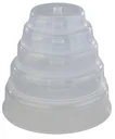 Microwave covers, 5 pieces