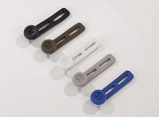 "Silicone waistband extension, 5 pieces image"