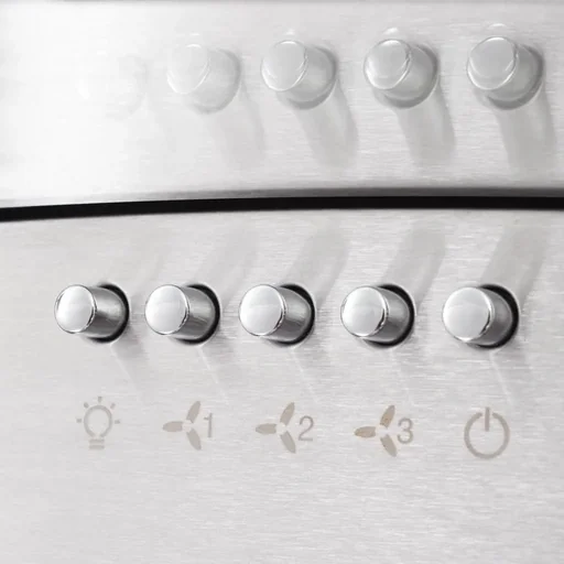 "Wall hood 756 m³/h LED 90 cm stainless steel image"