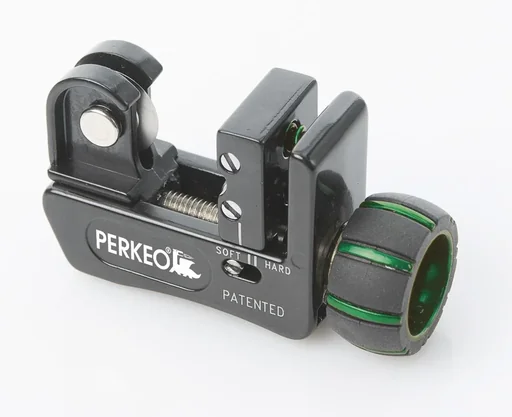 "Mini pipe cutter with spring guide image"