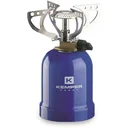 Gas stove with 4 supports 2050W Blue