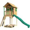 Romy Playhouse Brown/Green - Green Slide