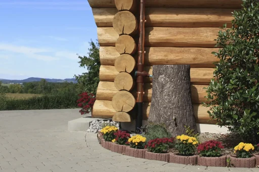 "Rain barrel "Little Tree", 250 l, color dark brown image"