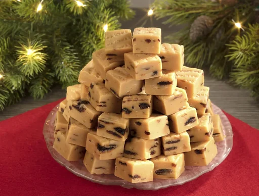 "Rum-Raisin Fudge in a Fresh Box, Old English, 800 g image"