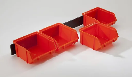 "Storage boxes set 48 x 6.5 x 12 cm - 5 pieces image"