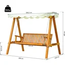 3-seater porch swing