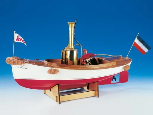 "Anna steam barge construction kit image"