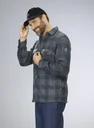 Cap made of wide corduroy, color black, one size