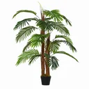 artificial plants 120 cm artificial palm palm artificial plant houseplant decorative plant office plant plastic pot for