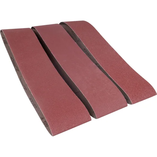 "BGA1058 Sanding belts 915x100mm (P60, P100, P150). 3-piece set image"