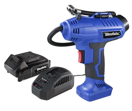 "Cordless air pump ADLP18 starter set (including battery and charger) image"