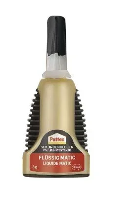 "Universal superglue 3 g for metal, wood, leather, rubber and much more. image"