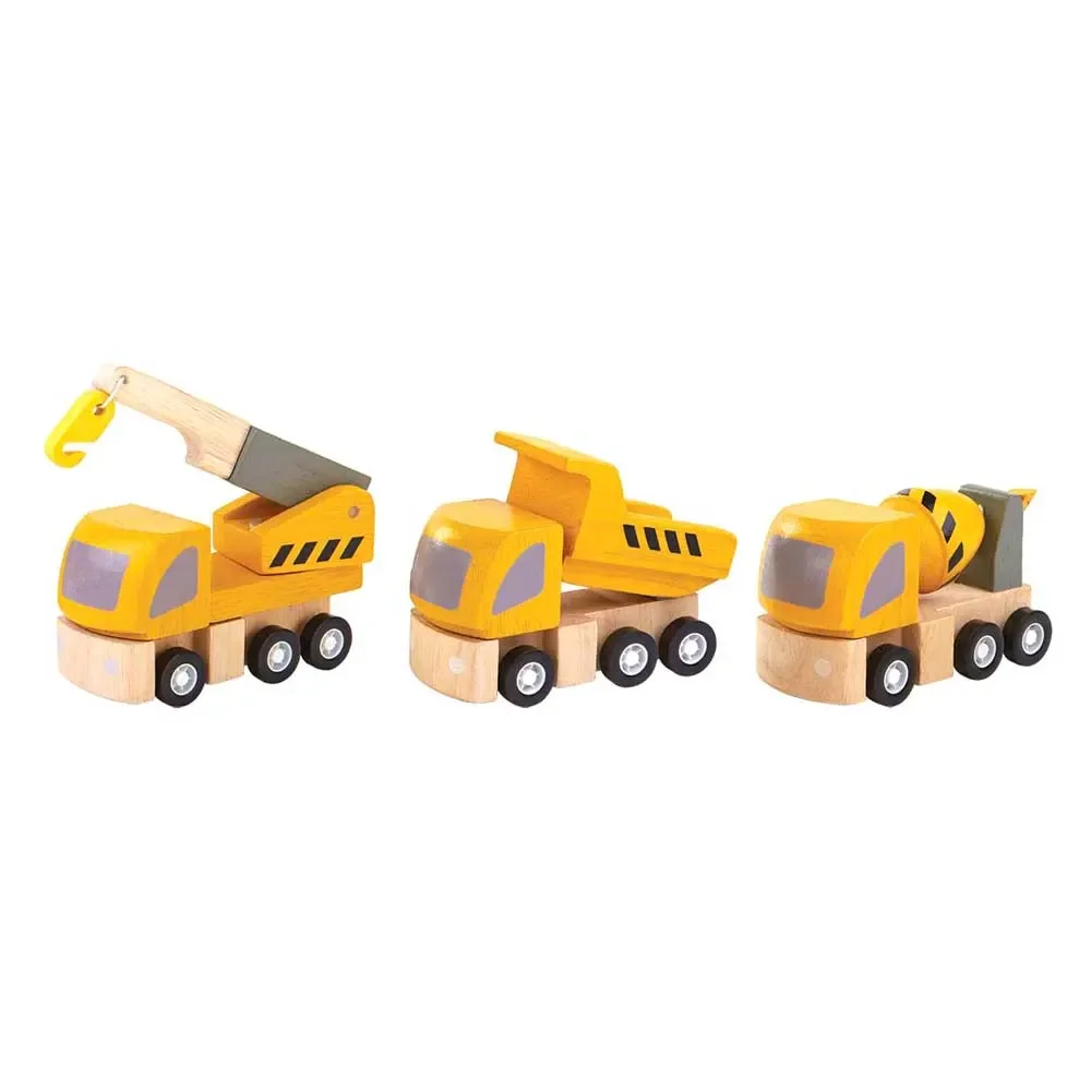 "Plan Toys Toys street maintenance set wood image"