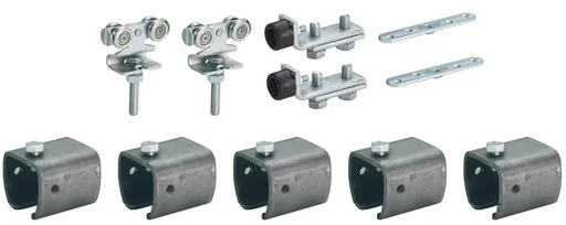 "Sliding gate fitting type 30 for 1.50 m sliding gate for welding image"