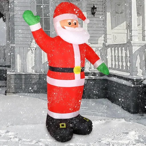 "Santa Claus inflatable XXL with lighting 250 x 180 x 115cm image"