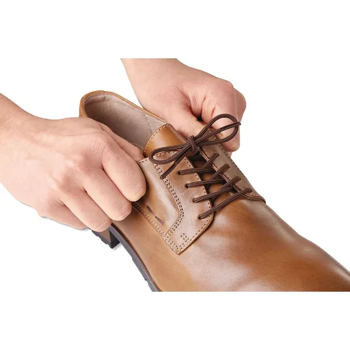 "Elastic shoelaces 60.0 cm brown image"