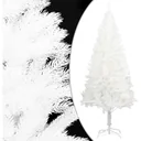 Christmas tree with stand 180 cm PE white