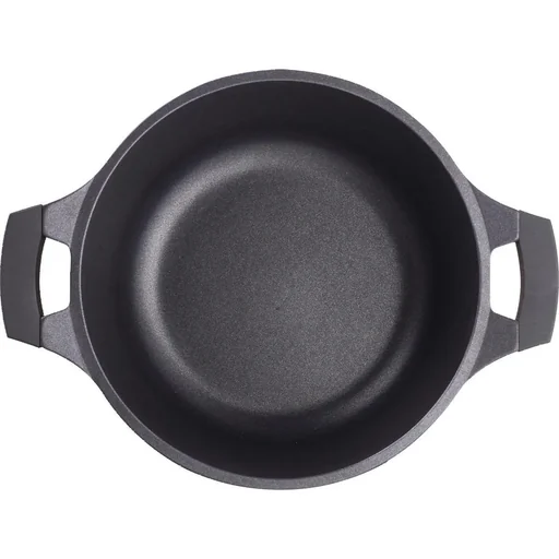 "Casserole dish - with glass lid - 34 cm - Black image"