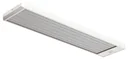 InduStrip EZ2-1700, IR ceiling spotlight / dark radiator, 1700W 230V, white, IP44